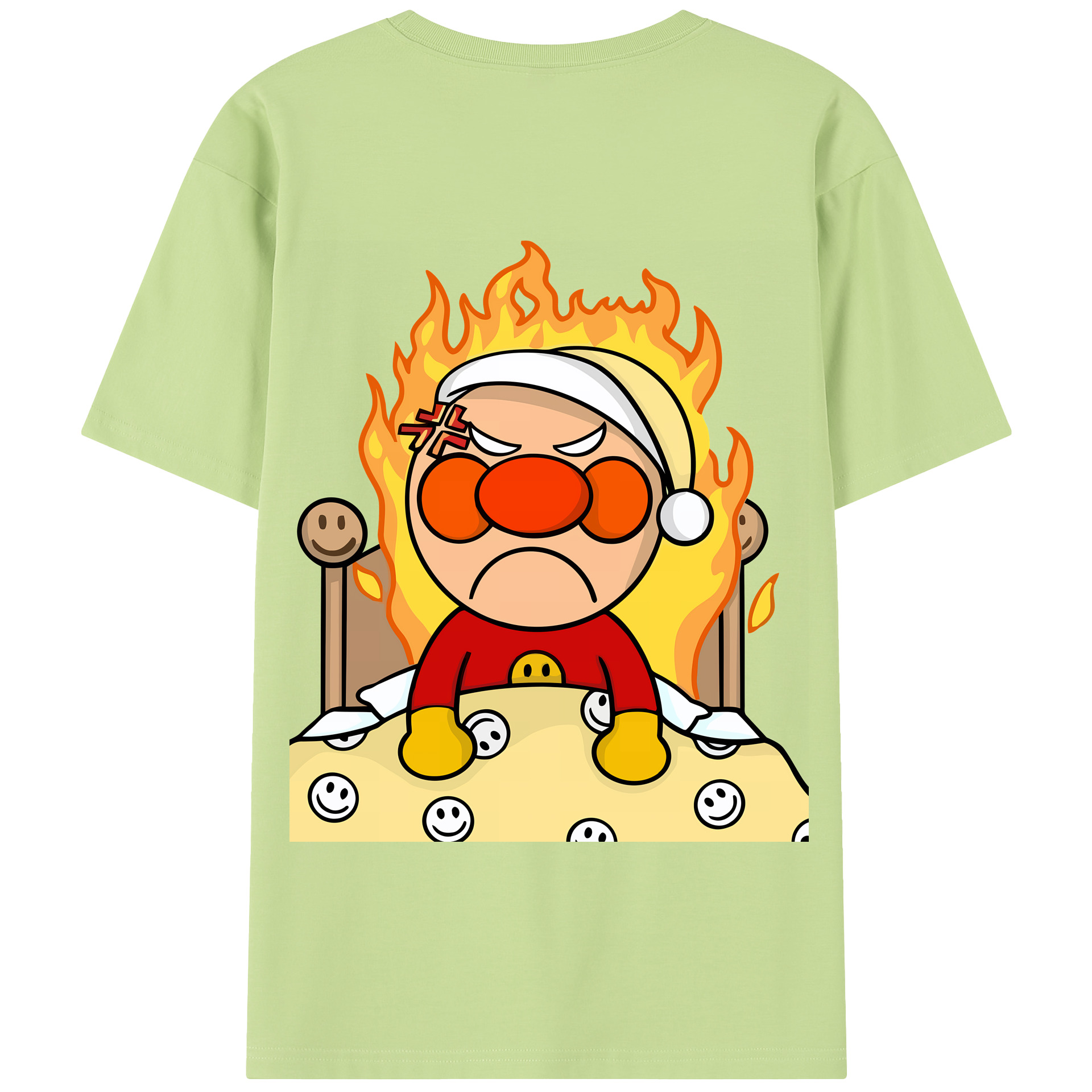 （画像用） アンパンマン Anpanman 綿100％半袖Tシャツ（背面プリント）